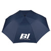 Umbrella 42" Auto Open Braniff BI Logo in White Dark Blue