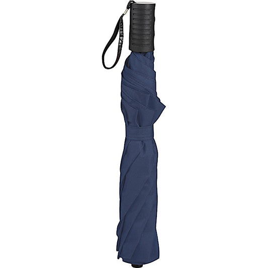 Umbrella 42" Auto Open Braniff BI Logo in White Dark Blue