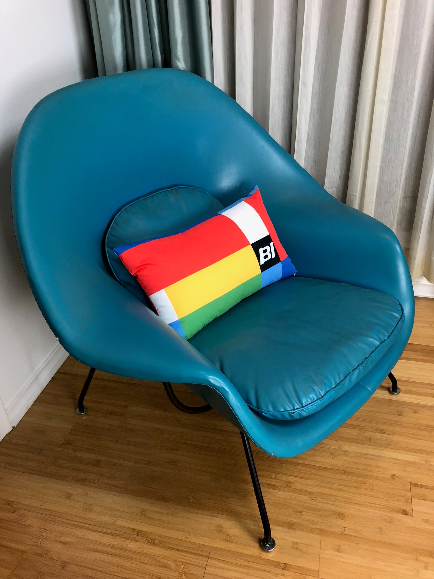 Pillow or Lumbar Pillow Braniff Alexander Girard Design Multi