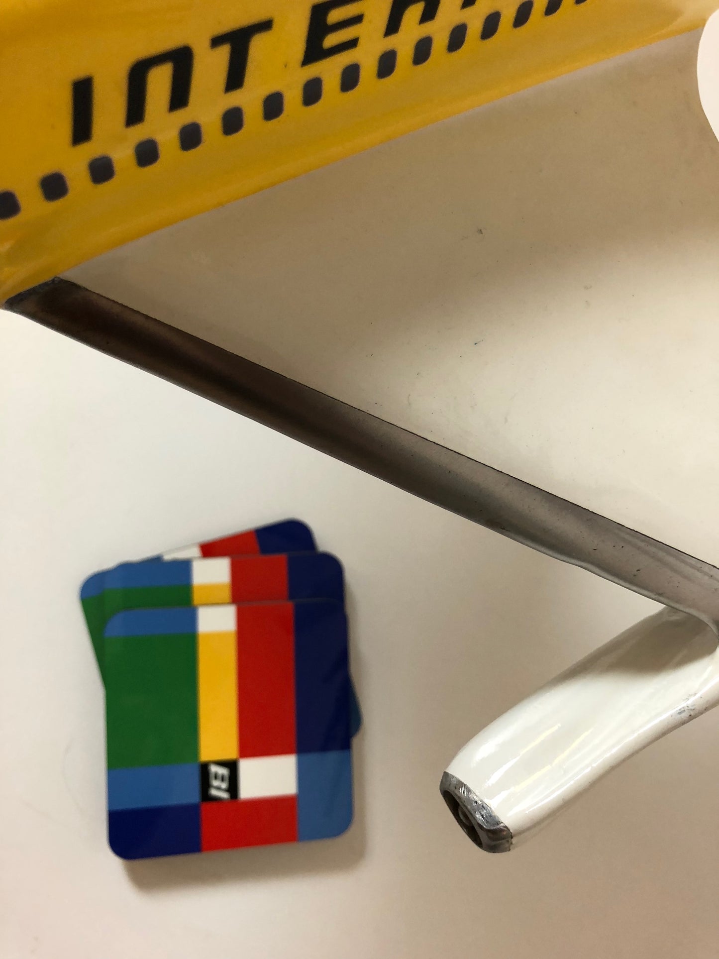 Drink Coaster Braniff Girard Multi Color Set of 6