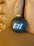 Christmas Ornament GLASS Single 1965 BI Braniff International Logo Multi Colors