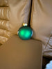 Christmas Ornament GLASS Single 1965 BI Braniff International Logo Multi Colors
