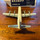 BRAND NEW!! Airplane Model Braniff Lockheed L-188 Electra Prop Jet 1/400 Scale