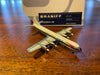 BRAND NEW!! Airplane Model Braniff Lockheed L-188 Electra Prop Jet 1/400 Scale