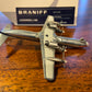 BRAND NEW!! Airplane Model Braniff Lockheed L-188 Electra Prop Jet 1/400 Scale