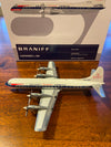 BRAND NEW!! Airplane Model Braniff Lockheed L-188 Electra Prop Jet 1/200 Scale