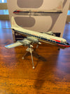 BRAND NEW!! Airplane Model Braniff Lockheed L-188 Electra Prop Jet 1/200 Scale