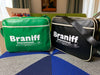 Flight Bag Luggage Retro Braniff Boeing 707 Logo Green Black