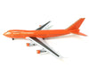 Airplane Model Braniff International Boeing 747-227B Orange Ultra 1/200 Scale