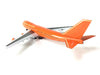 Airplane Model Braniff International Boeing 747-227B Orange Ultra 1/200 Scale