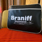 Flight Bag Luggage Retro Braniff Boeing 707 Logo Green Black