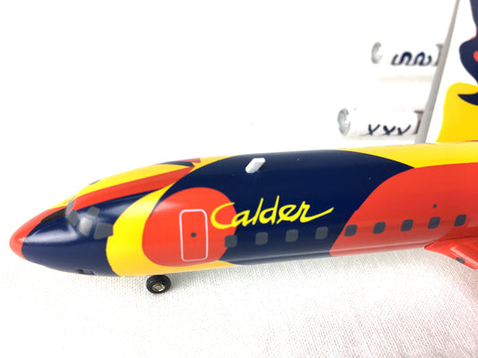 Airplane Model Braniff International McDonnell-Douglas DC-8-62 Alexander Calder 1/200 Scale