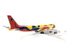 Airplane Model Braniff International McDonnell-Douglas DC-8-62 Alexander Calder 1/200 Scale