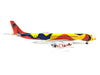 Airplane Model Braniff International McDonnell-Douglas DC-8-62 Alexander Calder 1/200 Scale