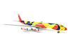 Airplane Model Braniff International McDonnell-Douglas DC-8-62 Alexander Calder 1/200 Scale