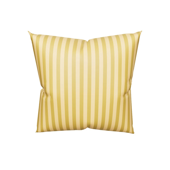 Pillow or Lumbar Bar Pillow Braniff Alexander Girard Aircraft Interior Design 1965 Cream Green Stripe