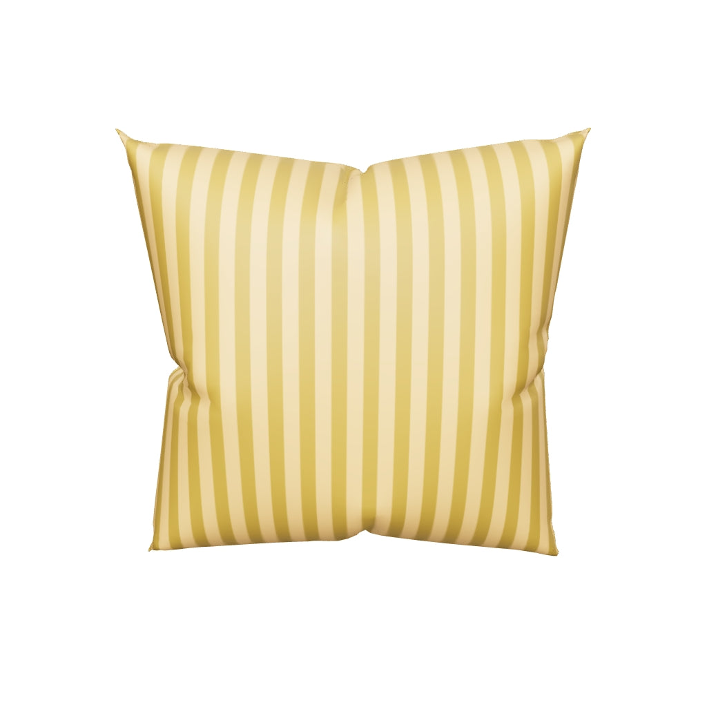 Pillow or Lumbar Bar Pillow Braniff Alexander Girard Aircraft Interior Design 1965 Cream Green Stripe