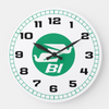 Clock Braniff 727 Bulkhead with Bluebirds