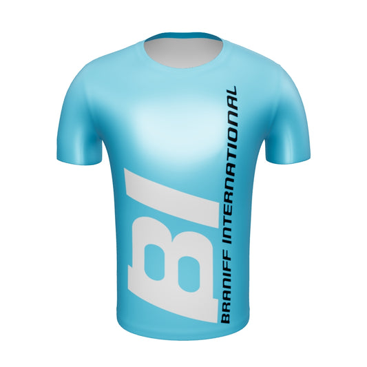 Short Sleeve Shirt Mens Womens Braniff End of the Plain Plane Alexander Girard BI Logo 1965