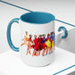 Coffee Mug 11 oz Braniff Air Strip I at 35000 Feet with Blue Interior