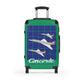 Braniff Ultra Space Jet Luggage Suitcase Concorde Green