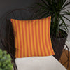 Pillow or Lumbar Bar Pillow Braniff Alexander Girard Aircraft Interior Design 1965 Orange Orange