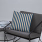 Pillow or Lumbar Bar Pillow Braniff Alexander Girard Aircraft Interior Design 1965 Navy Cream