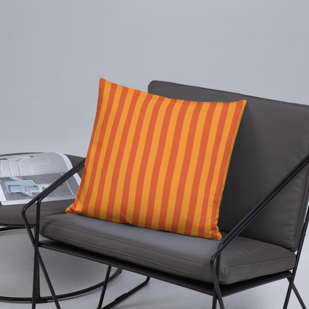 Pillow or Lumbar Bar Pillow Braniff Alexander Girard Aircraft Interior Design 1965 Orange Orange