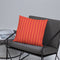 Pillow or Lumbar Bar Pillow Braniff Alexander Girard Aircraft Interior Design 1965 Watermelon Orange Stripe