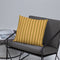 Pillow or Lumbar Bar Pillow Braniff Alexander Girard Aircraft Interior Design 1965 Cream Green Stripe
