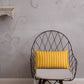 Pillow or Lumbar Bar Pillow Braniff Alexander Girard Aircraft Interior Design 1965 Orange Yellow Stripe
