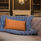 Pillow or Lumbar Bar Pillow Braniff Alexander Girard Aircraft Interior Design 1965 Orange Orange