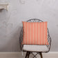 Pillow or Lumbar Bar Pillow Braniff Alexander Girard Aircraft Interior Design 1965 Watermelon Cream