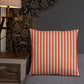 Pillow or Lumbar Bar Pillow Braniff Alexander Girard Aircraft Interior Design 1965 Watermelon Cream