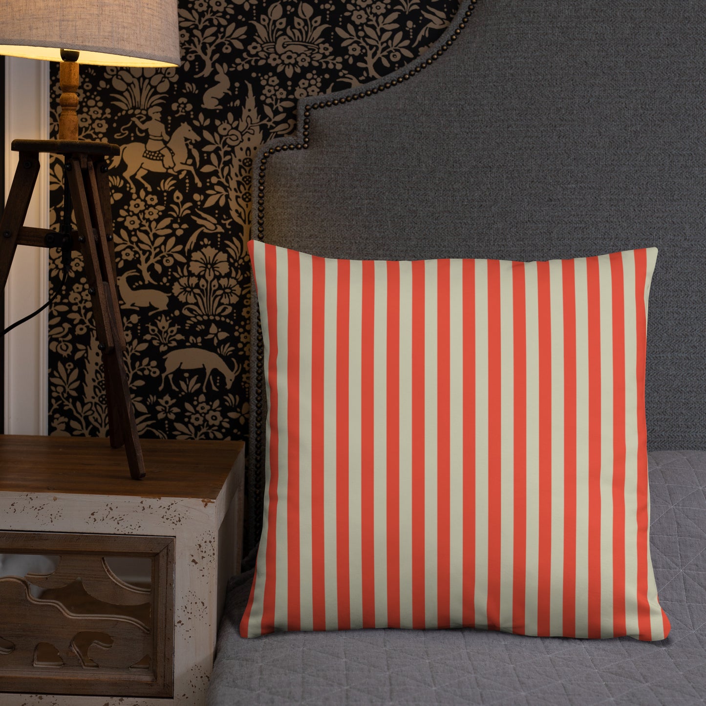 Pillow or Lumbar Bar Pillow Braniff Alexander Girard Aircraft Interior Design 1965 Watermelon Cream