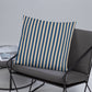 Pillow or Lumbar Bar Pillow Braniff Alexander Girard Aircraft Interior Design 1965 Navy Cream