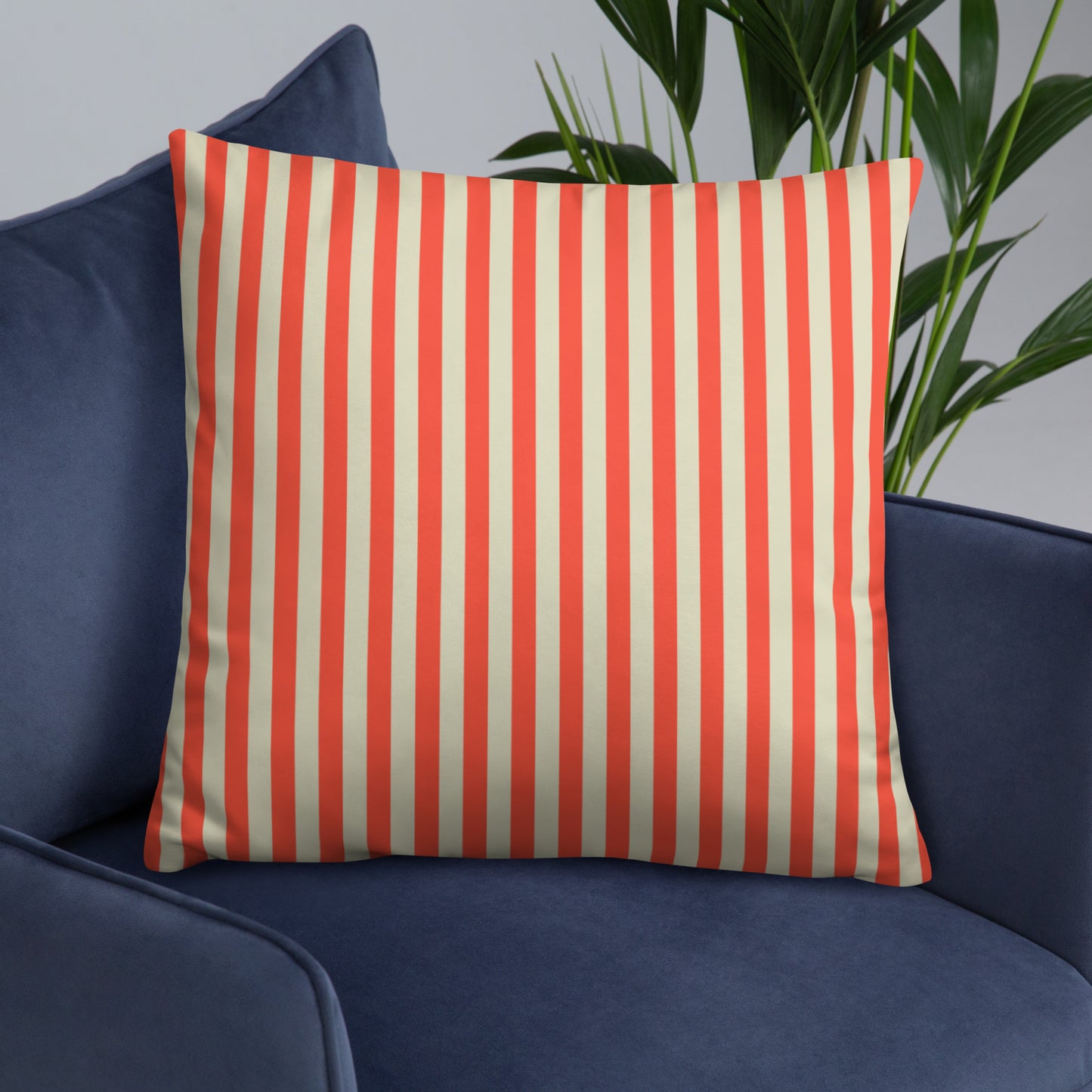 Pillow or Lumbar Bar Pillow Braniff Alexander Girard Aircraft Interior Design 1965 Watermelon Cream