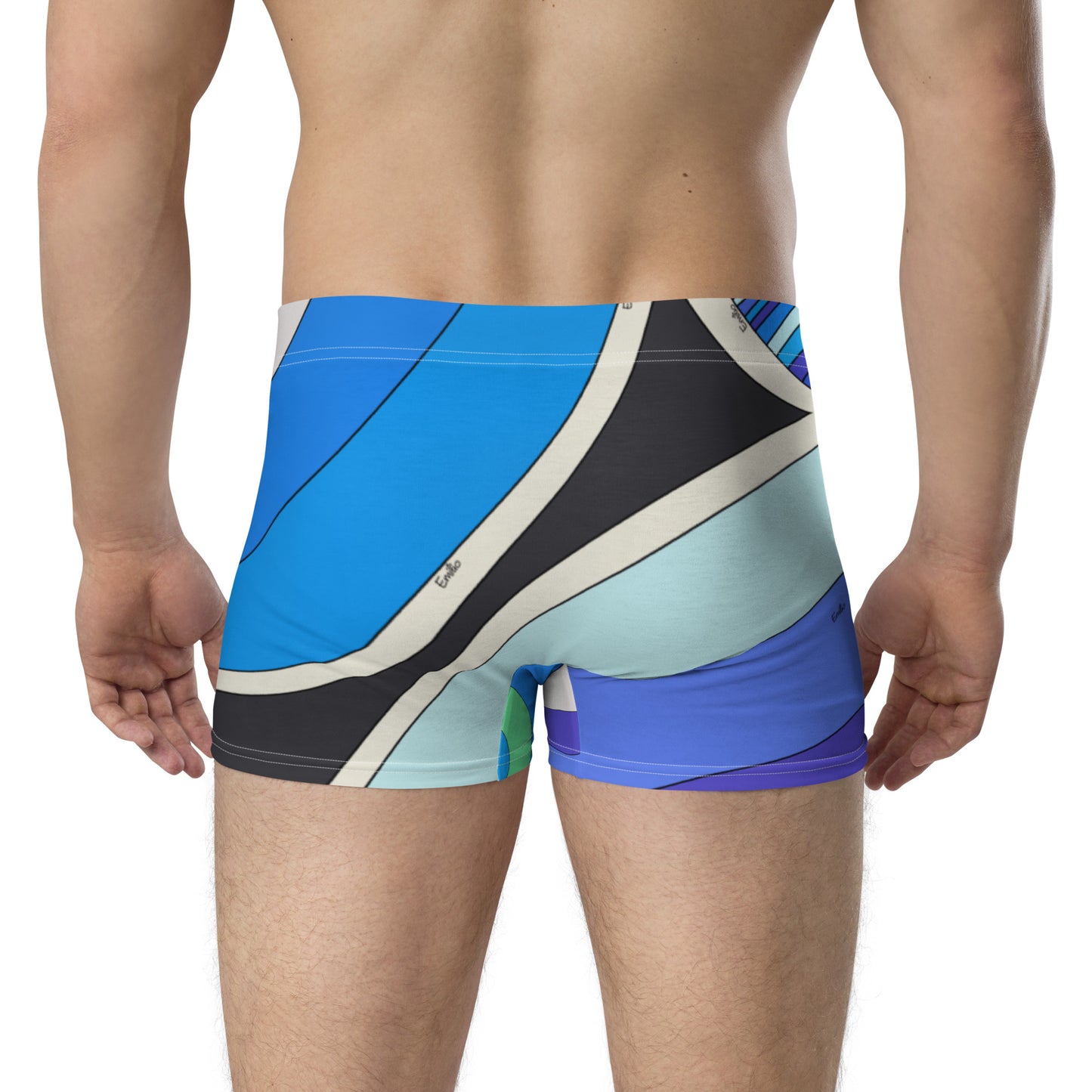 Boxer Briefs Underwear Braniff Pucci Design 1972 Mens