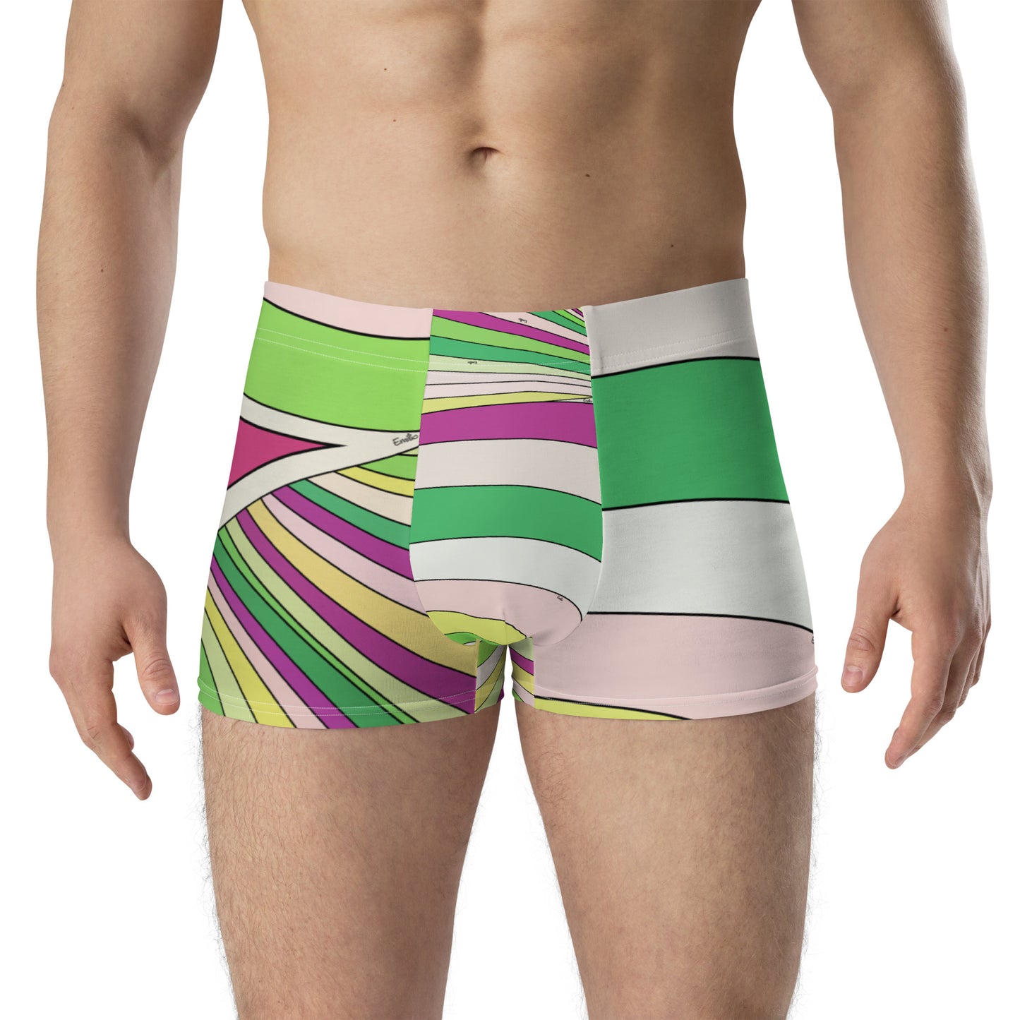 Boxer Briefs Underwear Braniff Pucci Design 1971 Mens