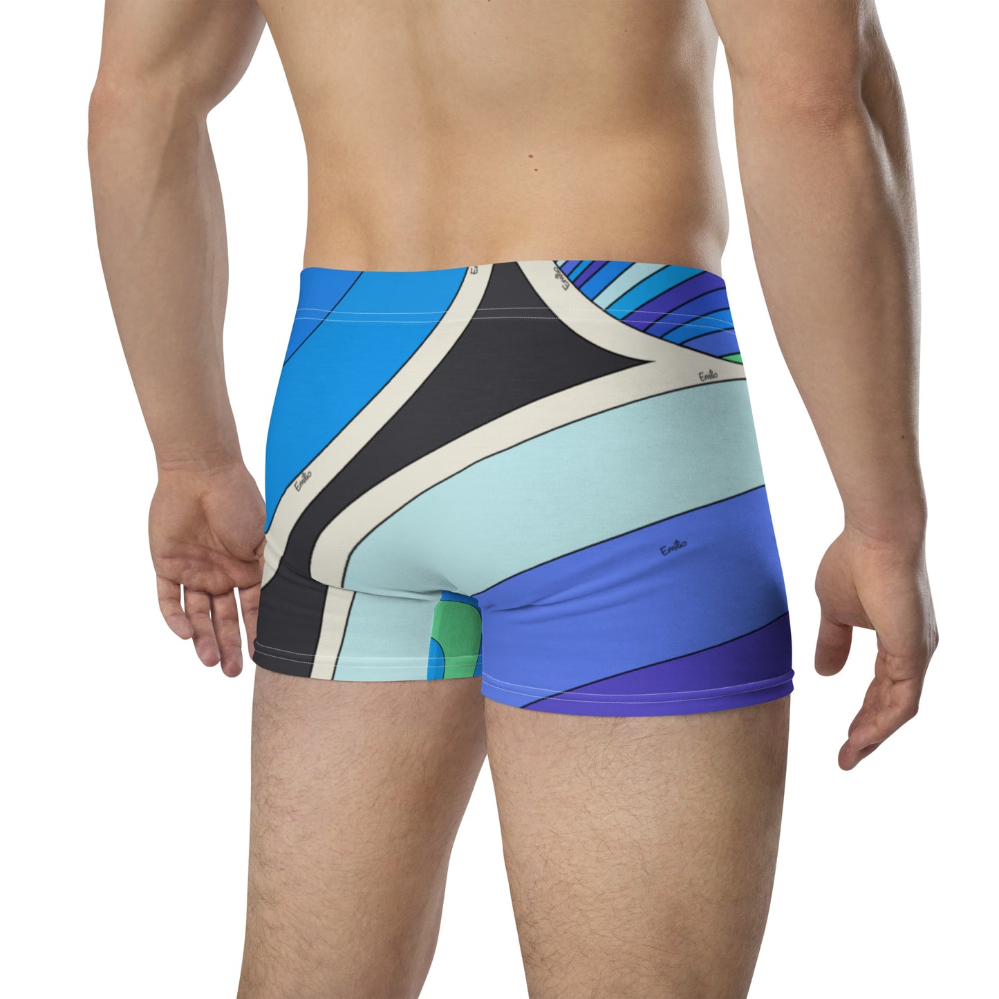 Boxer Briefs Underwear Braniff Pucci Design 1972 Mens