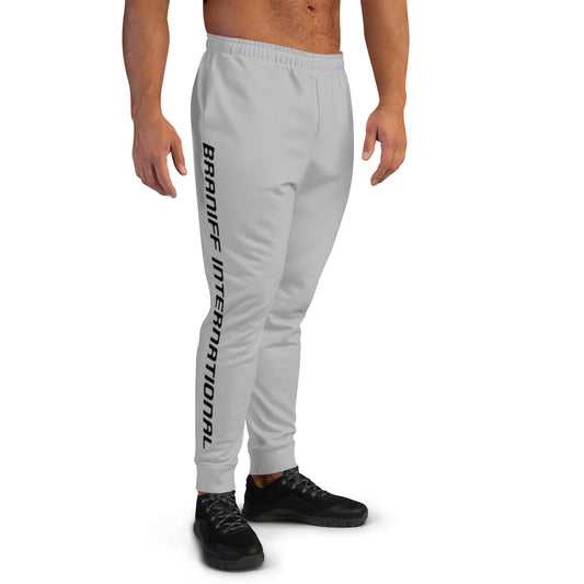 Braniff Joggers Men's Sweatpants Alexander Girard BI Logo 1965 EOTPP Gray