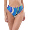 Underwear Panties Women's Braniff Pucci Design 1972 727 Braniff Place Collection Blue