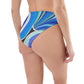 Underwear Panties Women's Braniff Pucci Design 1972 727 Braniff Place Collection Blue