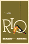 Braniff Rio Toucan Welcome to Brazil, 1959 [Red] - Premium Open Edition