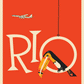 Braniff Rio Toucan Welcome to Brazil, 1959 [Orange] - Premium Open Edition