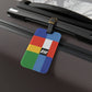 Luggage Tag Personalized Braniff Alexander Girard Design Multi