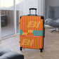 Braniff Ultra Space Jet Luggage Suitcase Alexander Girard Braniff Design