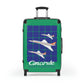 Braniff Ultra Space Jet Luggage Suitcase Concorde Green