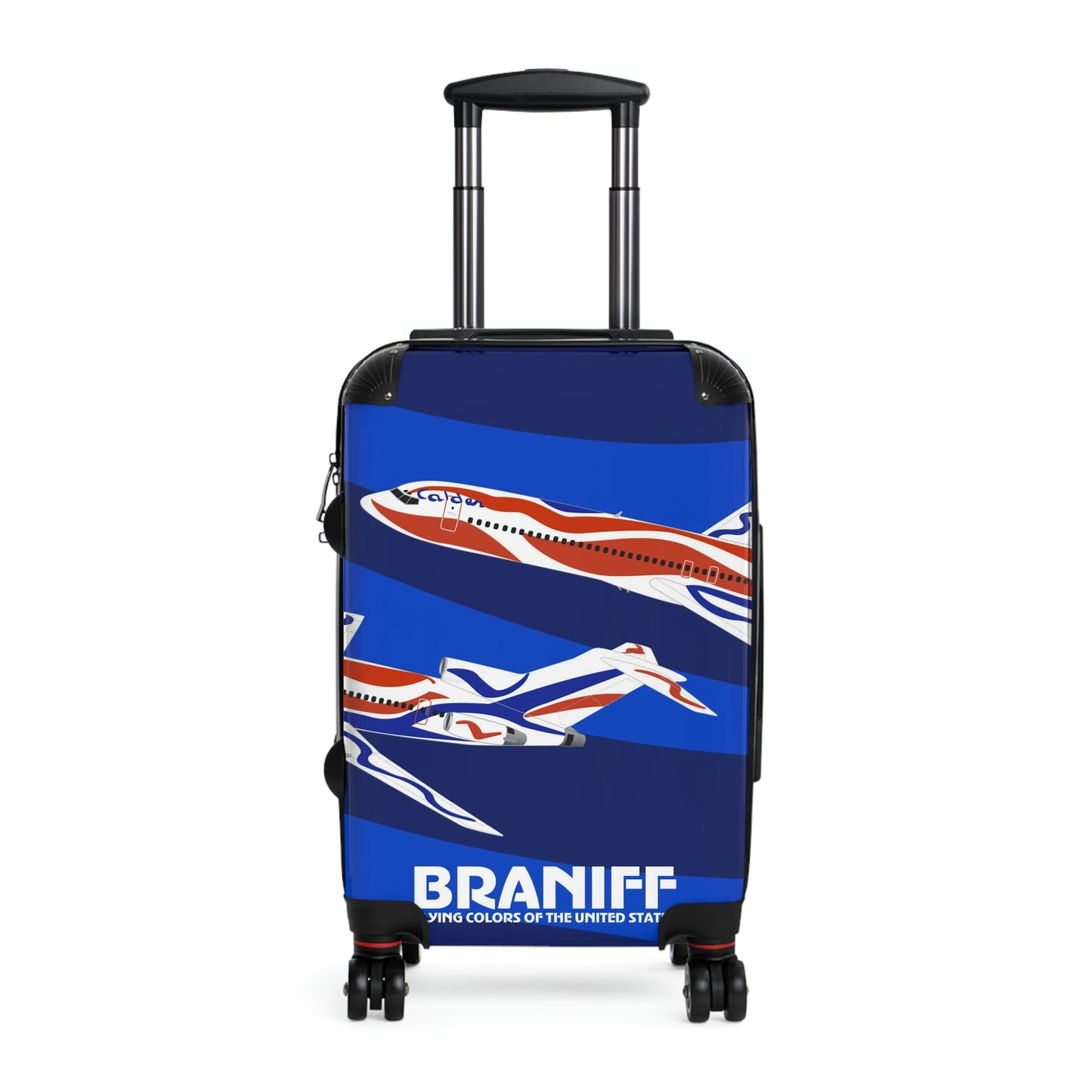Braniff Ultra Space Jet Luggage Suitcase Braniff Alexander Calder Bicentennial Design