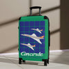 Braniff Ultra Space Jet Luggage Suitcase Concorde Green